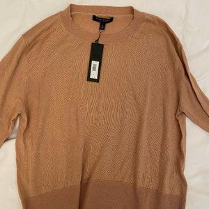 Banana Republic Silk Cotton Camel Sweater